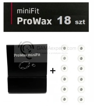Filtry Bernafon ProWax miniFit zestaw 18 szt.- krążek+ dodatkowe filterki luzem